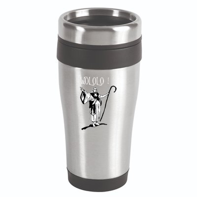 Geek For Empire Game Fans Monk Age Wololo 16oz Travel Tumbler