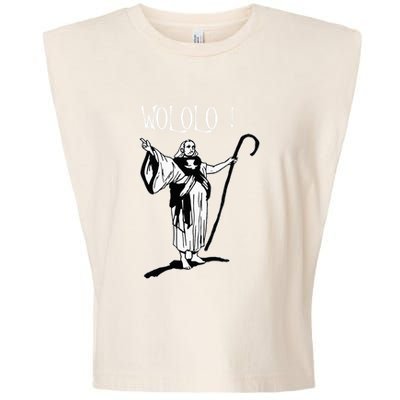 Geek For Empire Game Fans Monk Age Wololo Garment-Dyed Women's Muscle Tee