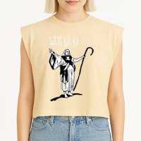 Geek For Empire Game Fans Monk Age Wololo Garment-Dyed Women's Muscle Tee