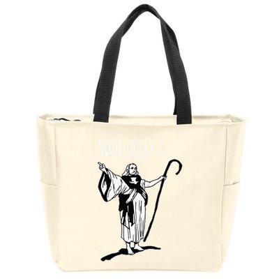 Geek For Empire Game Fans Monk Age Wololo Zip Tote Bag