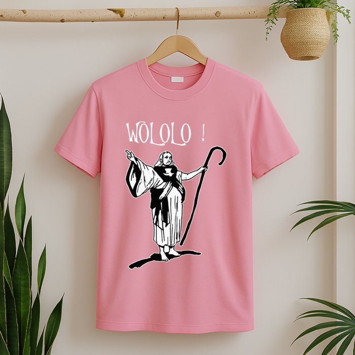 Geek For Empire Game Fans Monk Age Wololo T-Shirt