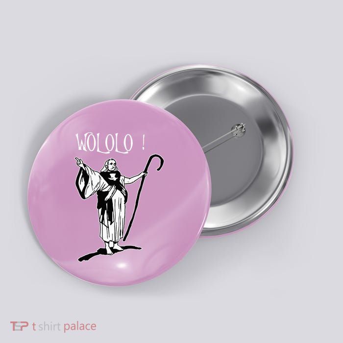 Geek For Empire Game Fans Monk Age Wololo Button