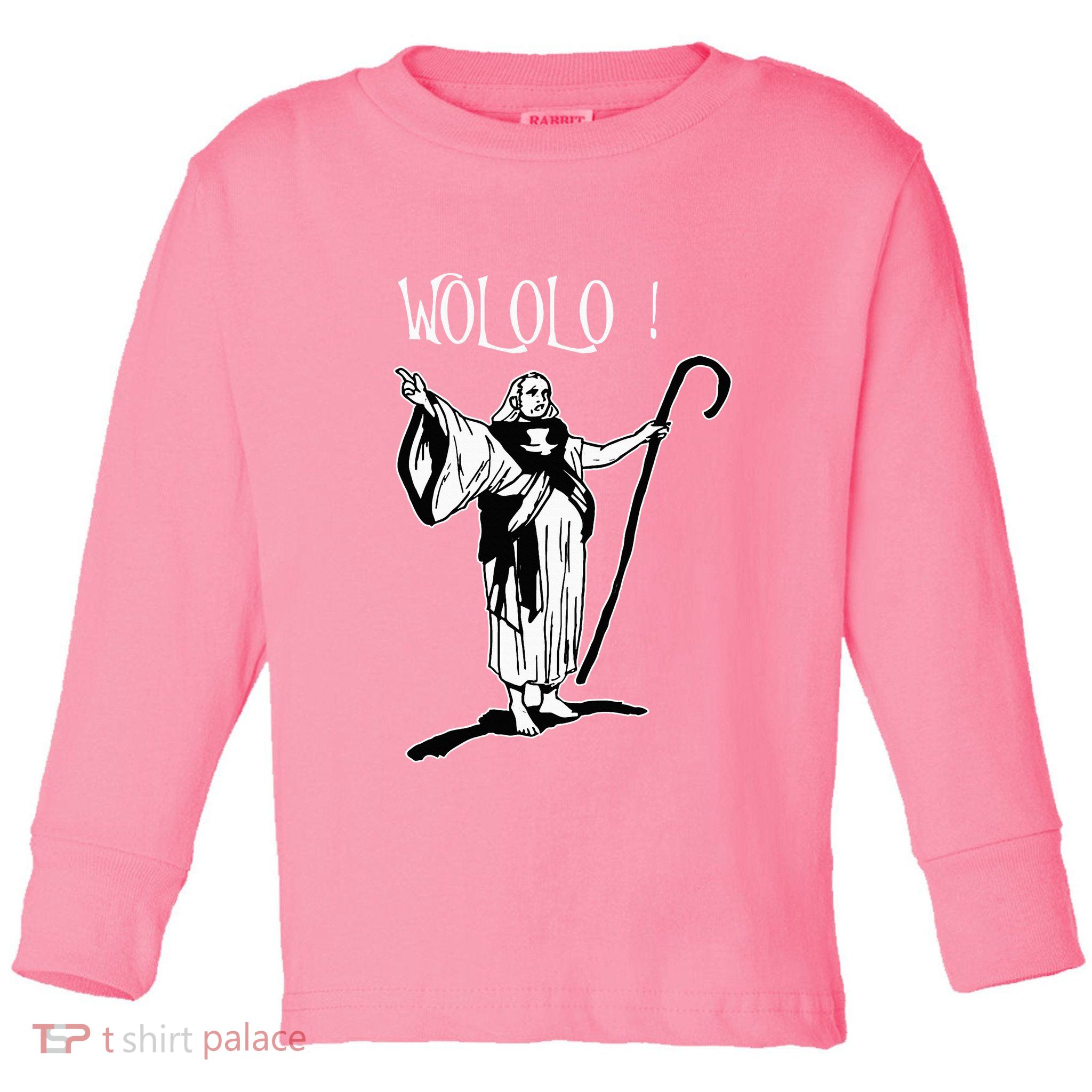 Geek For Empire Game Fans Monk Age Wololo Toddler Long Sleeve Shirt