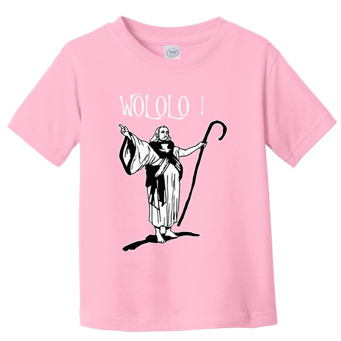 Geek For Empire Game Fans Monk Age Wololo Toddler T-Shirt