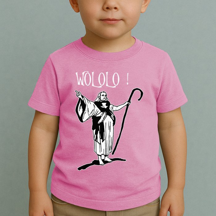 Geek For Empire Game Fans Monk Age Wololo Toddler T-Shirt