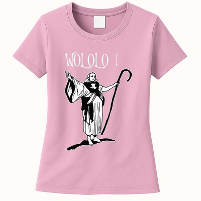 Geek For Empire Game Fans Monk Age Wololo Womens T-Shirt