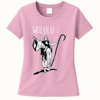 Geek For Empire Game Fans Monk Age Wololo Womens T-Shirt