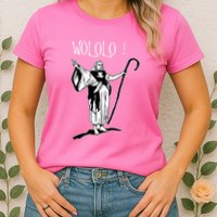 Geek For Empire Game Fans Monk Age Wololo Womens T-Shirt