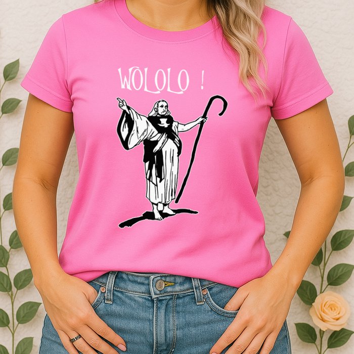 Geek For Empire Game Fans Monk Age Wololo Womens T-Shirt