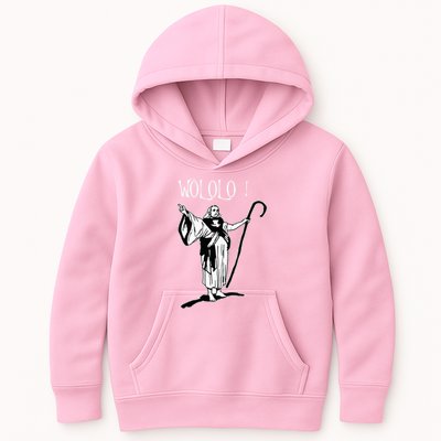 Geek For Empire Game Fans Monk Age Wololo Kids Hoodie