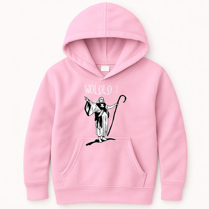 Geek For Empire Game Fans Monk Age Wololo Kids Hoodie
