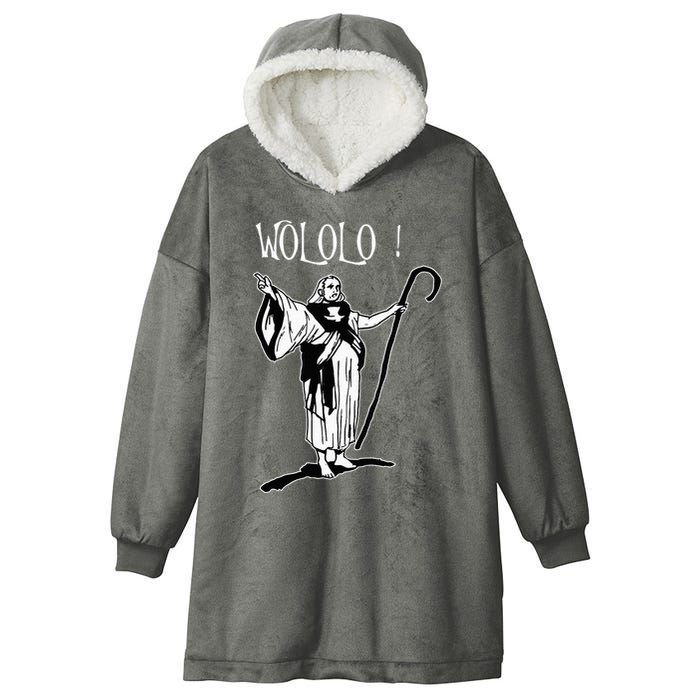 Geek For Empire Game Fans Monk Age Wololo Hooded Wearable Blanket
