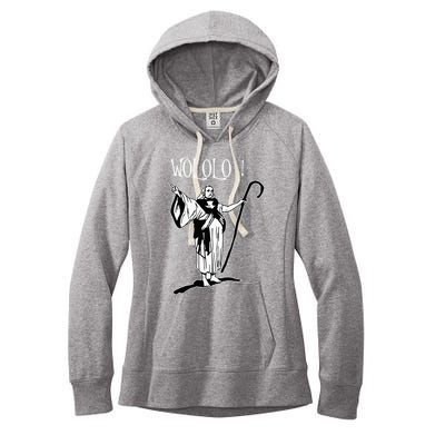 Geek For Empire Game Fans Monk Age Wololo Women's Fleece Hoodie