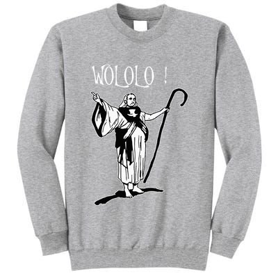 Geek For Empire Game Fans Monk Age Wololo Tall Sweatshirt