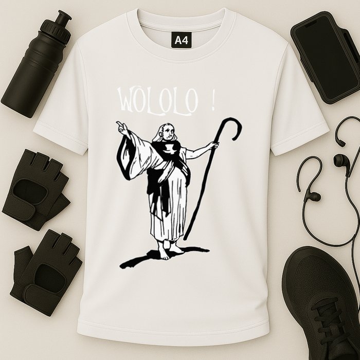 Geek For Empire Game Fans Monk Age Wololo Performance Shirt