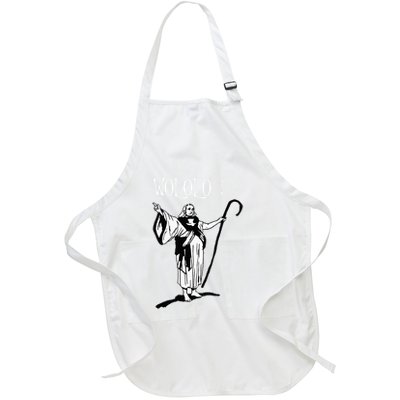 Geek For Empire Game Fans Monk Age Wololo Full-Length Apron With Pockets