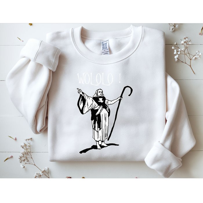 Geek For Empire Game Fans Monk Age Wololo Sweatshirt