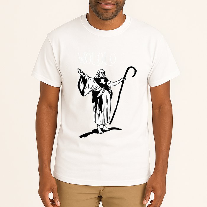 Geek For Empire Game Fans Monk Age Wololo Tall T-Shirt