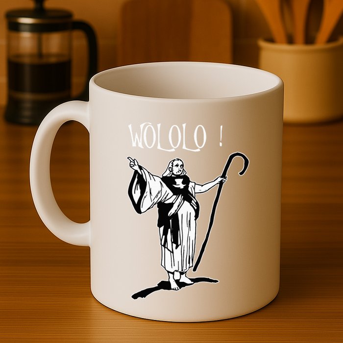 Geek For Empire Game Fans Monk Age Wololo Mug