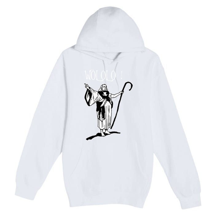 Geek For Empire Game Fans Monk Age Wololo Premium Pullover Hoodie