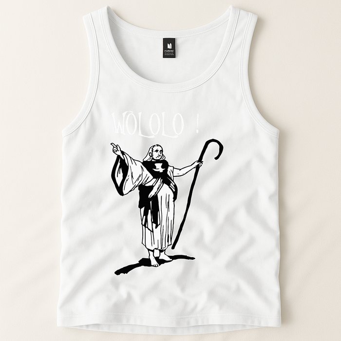 Geek For Empire Game Fans Monk Age Wololo Tank Top