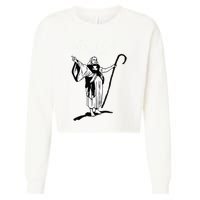Geek For Empire Game Fans Monk Age Wololo Cropped Pullover Crew