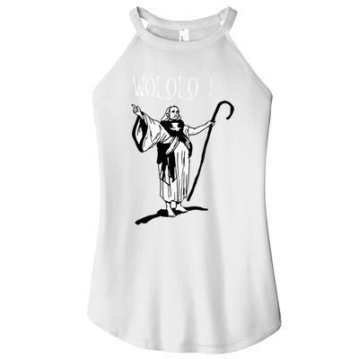 Geek For Empire Game Fans Monk Age Wololo Women's Perfect Tri Rocker Tank