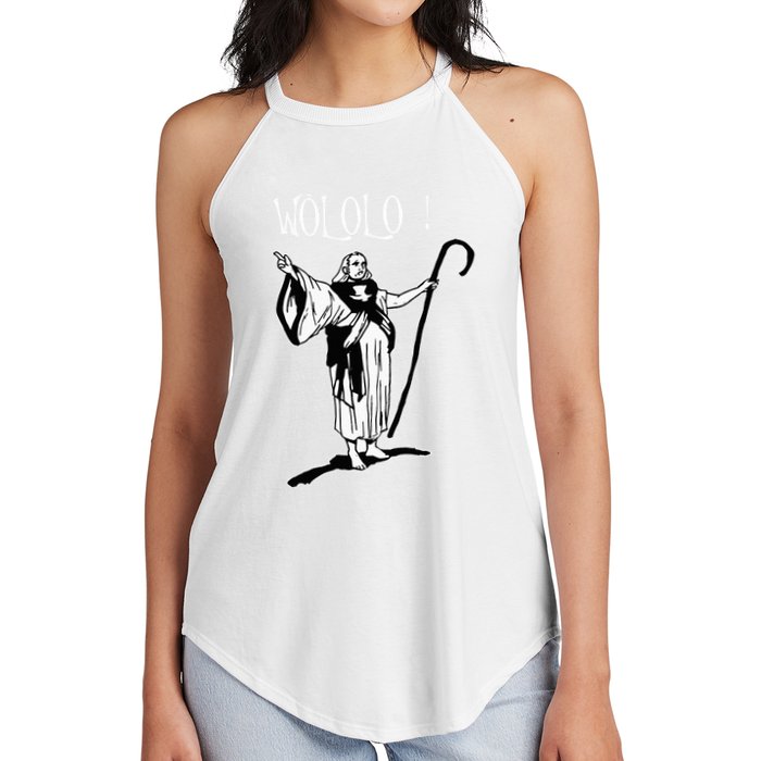 Geek For Empire Game Fans Monk Age Wololo Women's Perfect Tri Rocker Tank