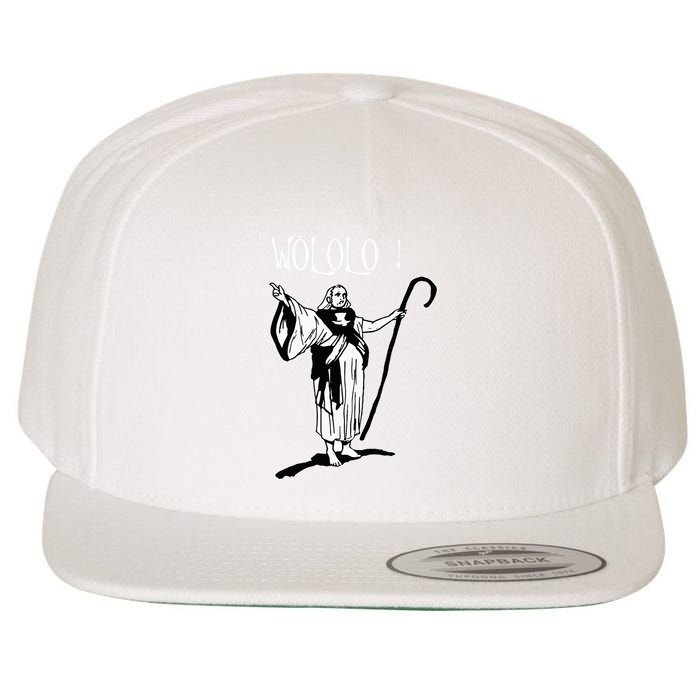 Geek For Empire Game Fans Monk Age Wololo Wool Snapback Cap
