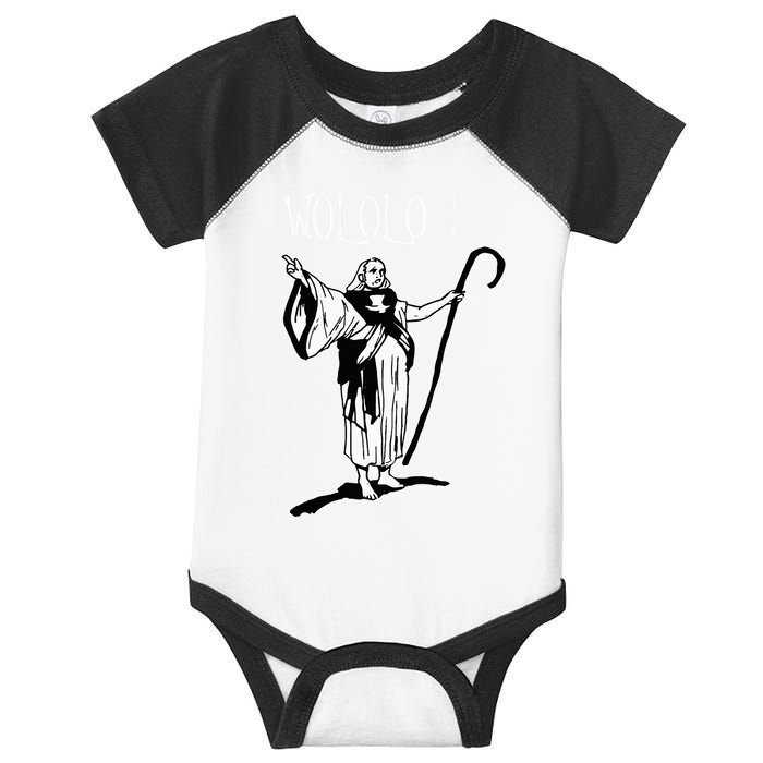 Geek For Empire Game Fans Monk Age Wololo Infant Baby Jersey Bodysuit