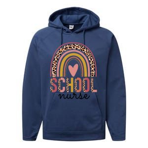 Gift For Eletary School Nurse Funny Gift Performance Fleece Hoodie