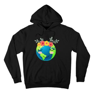 Gift for Environment Earth Day planet Hoodie