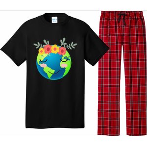 Gift for Environment Earth Day planet Pajama Set