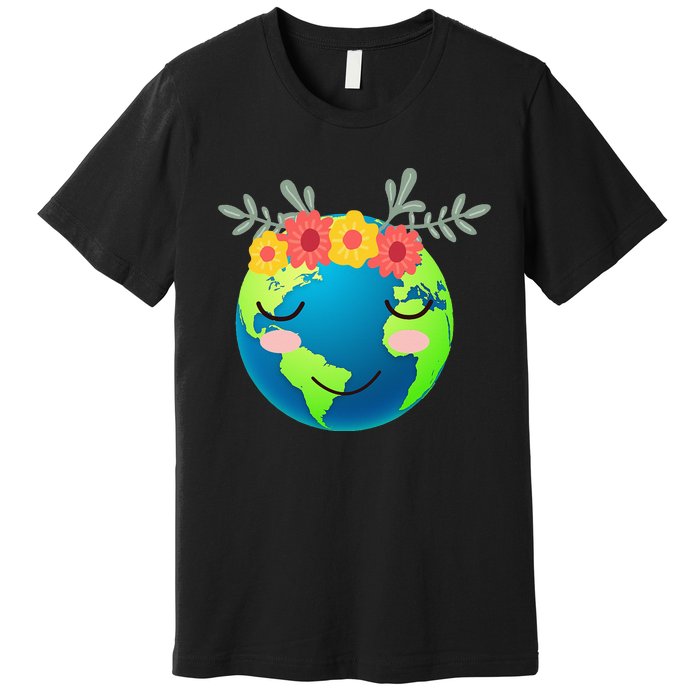 Gift for Environment Earth Day planet Premium T-Shirt