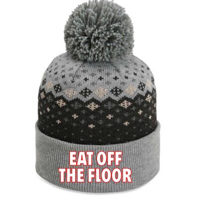 Georgia Football Eat Off The Floor The Baniff Cuffed Pom Beanie