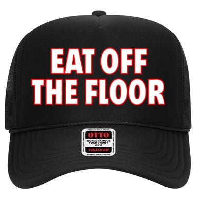 Georgia Football Eat Off The Floor High Crown Mesh Back Trucker Hat