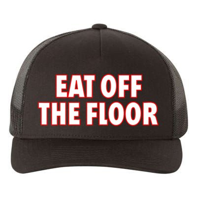 Georgia Football Eat Off The Floor Yupoong Adult 5-Panel Trucker Hat