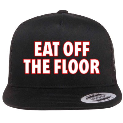 Georgia Football Eat Off The Floor Flat Bill Trucker Hat