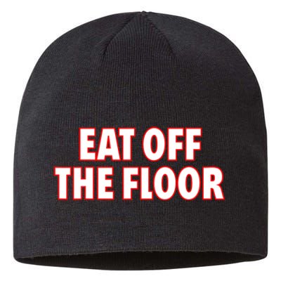 Georgia Football Eat Off The Floor Sustainable Beanie