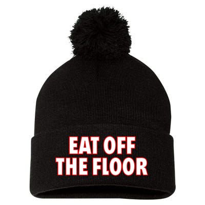 Georgia Football Eat Off The Floor Pom Pom 12in Knit Beanie