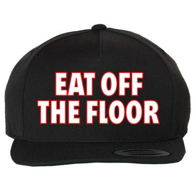 Georgia Football Eat Off The Floor Wool Snapback Cap