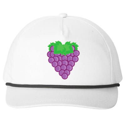 Grape Fruit Easy Lazy DIY Halloween Costume Snapback Five-Panel Rope Hat