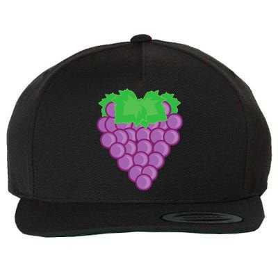 Grape Fruit Easy Lazy DIY Halloween Costume Wool Snapback Cap