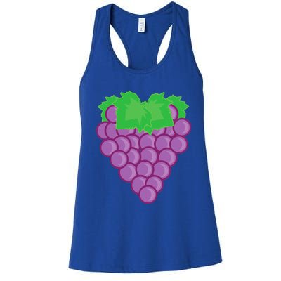 Grape Fruit Easy Lazy DIY Halloween Costume Women's Racerback Tank