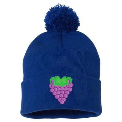 Grape Fruit Easy Lazy DIY Halloween Costume Pom Pom 12in Knit Beanie