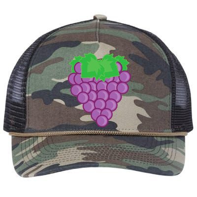 Grape Fruit Easy Lazy DIY Halloween Costume Retro Rope Trucker Hat Cap