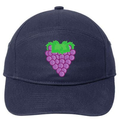 Grape Fruit Easy Lazy DIY Halloween Costume 7-Panel Snapback Hat