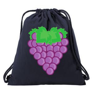 Grape Fruit Easy Lazy DIY Halloween Costume Drawstring Bag