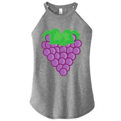 Grape Fruit Easy Lazy DIY Halloween Costume Women’s Perfect Tri Rocker Tank