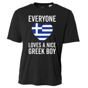 Greece Flag Everyone Loves A Nice Greek Cooling Performance Crew T-Shirt